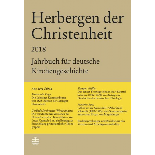 Herbergen der Christenheit 2018/2019