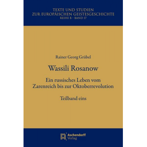 Rainer Grübel - Wassili Rosanow