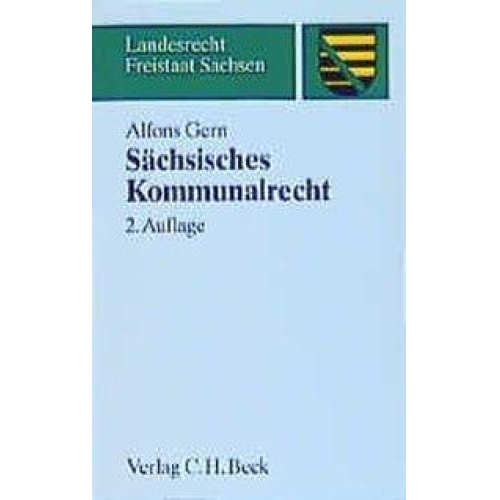 Alfons Gern - Sächsisches Kommunalrecht