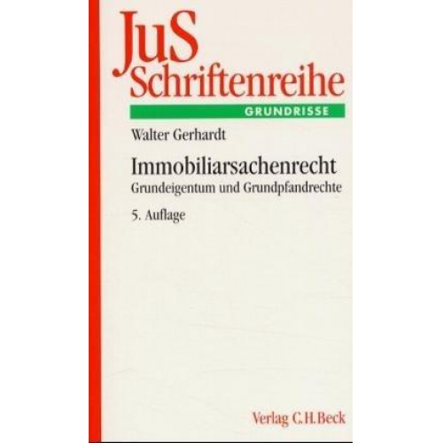 Walter Gerhardt - Immobiliarsachenrecht