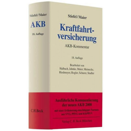 Edgar Hofmann & Werner Wussow & Ernst Stiefel - Kraftfahrtversicherung