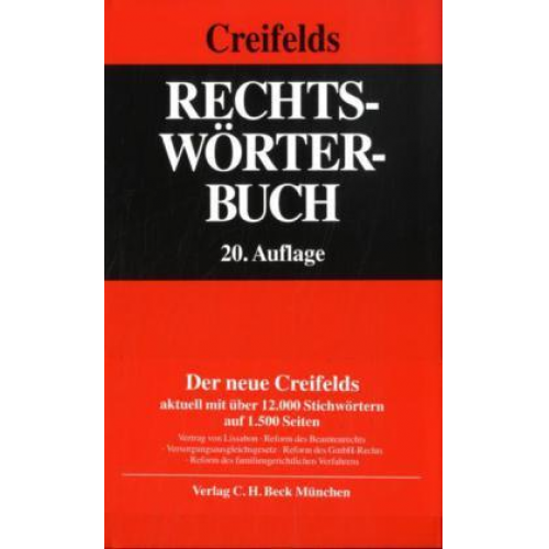 Carl Creifelds - Rechtswörterbuch