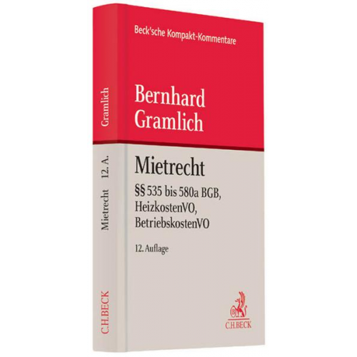 Bernhard Gramlich - Gramlich, B: Mietrecht