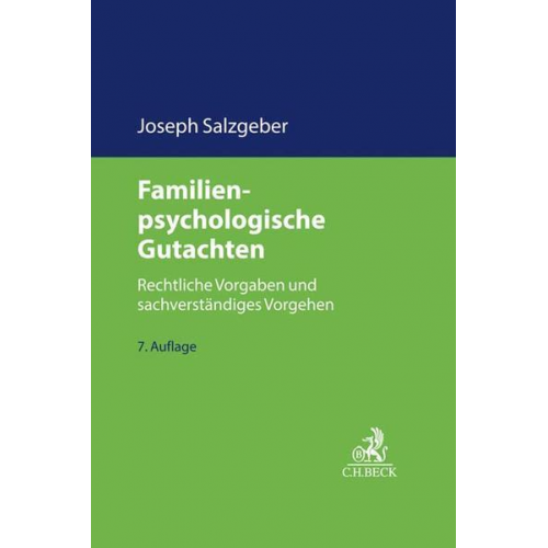 Joseph Salzgeber - Familienpsychologische Gutachten