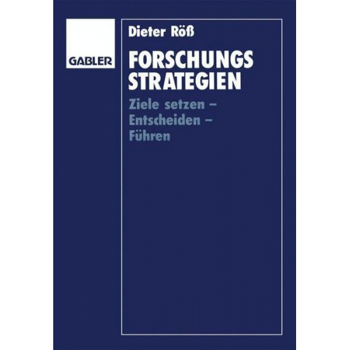 Dieter Röss - Forschungsstrategien