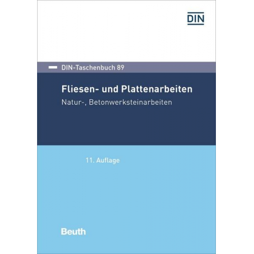 Fliesen- und Plattenarbeiten, Natur-, Betonwerksteinarbeiten