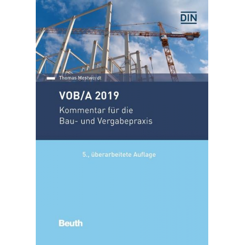 Thomas Mestwerdt - VOB/A 2019