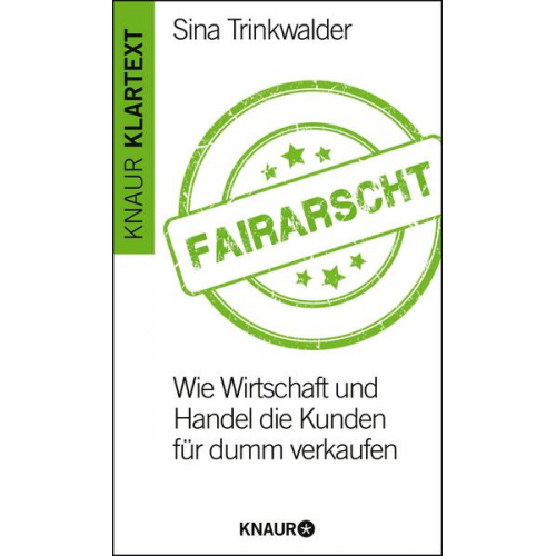 Sina Trinkwalder - Fairarscht