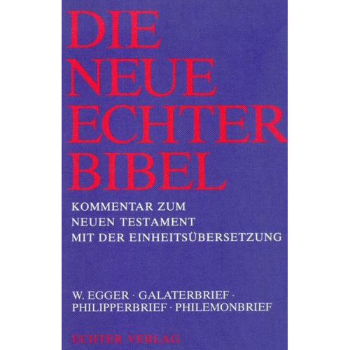 Wilhelm Egger - Neue Echter-Bibel NT 9/11/15