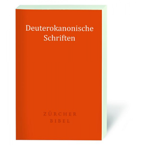 Zürcher Bibel - Deuterokanonische Schriften