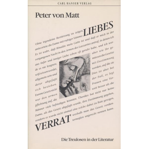 Peter von Matt - Liebesverrat