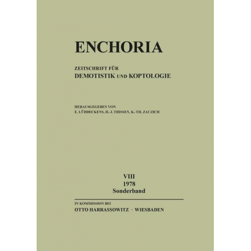 Enchoria 8 (1978) Sonderband