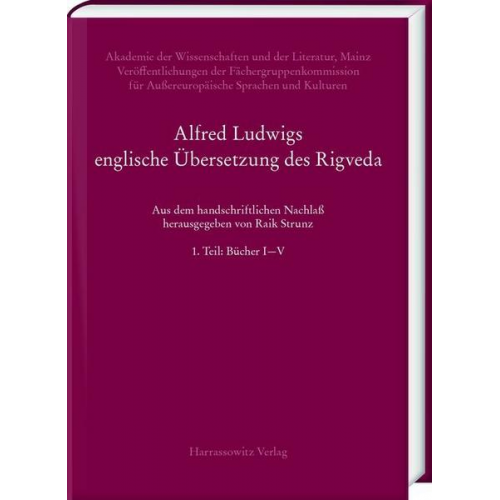 Alfred Ludwigs englische Übersetzung des Rigveda (1886–1893)