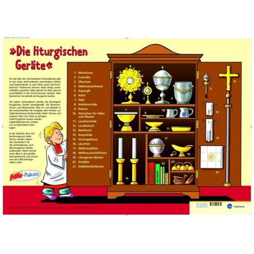 Monika Gunkel - Die Liturgischen Geräte - MINI-Plakat