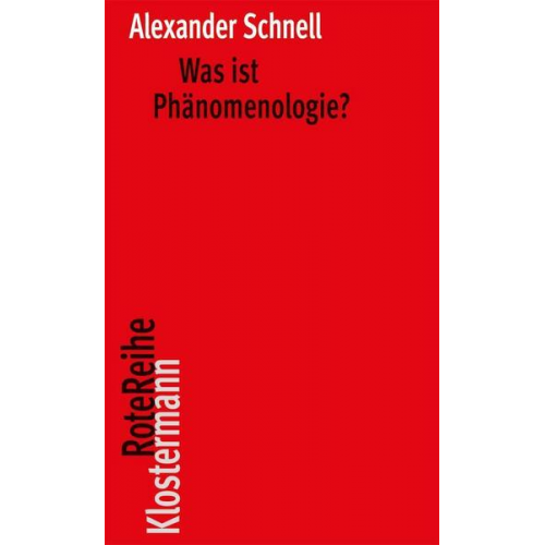 Alexander Schnell - Was ist Phänomenologie?