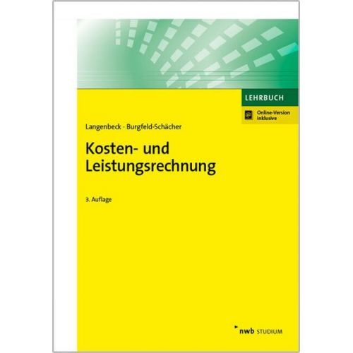 Jochen Langenbeck & Beate Burgfeld-Schächer - Kosten- und Leistungsrechnung