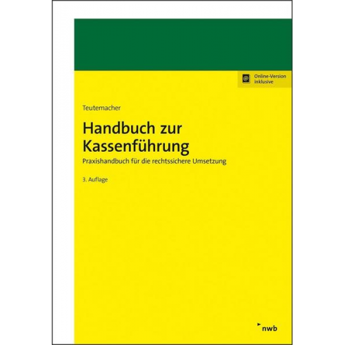 Tobias Teutemacher - Handbuch zur Kassenführung