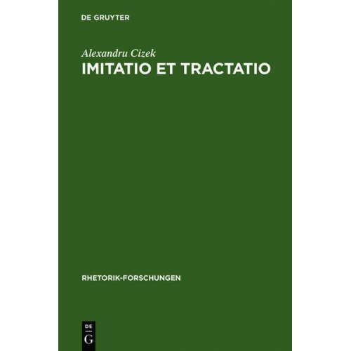 Alexandru Cizek - Imitatio et tractatio