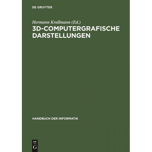 Klaus D. Tönnies & Heinz U. Lemke - 3D-Computergrafische Darstellungen