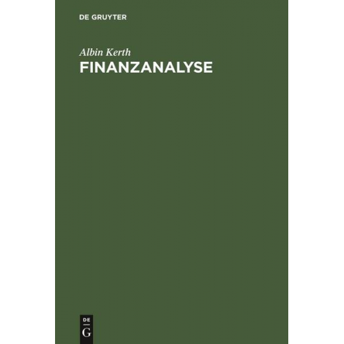 Albin Kerth - Finanzanalyse