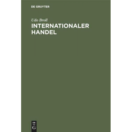 Udo Broll - Internationaler Handel