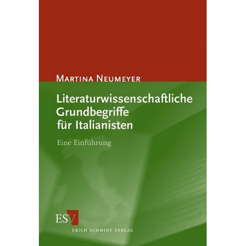 Martina Neumeyer - Literaturwissenschaftliche Grundbegriffe für Italianisten