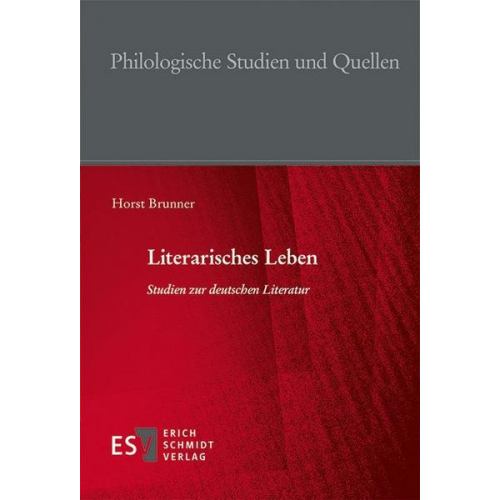 Horst Brunner - Literarisches Leben