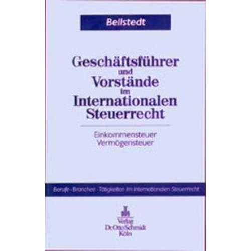 Christoph Bellstedt - Geschäftsführer und Vorstände im Internationalen Steuerrecht