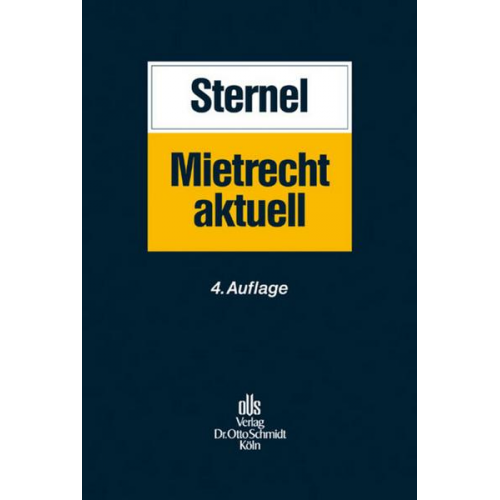 Friedemann Sternel. - Mietrecht aktuell