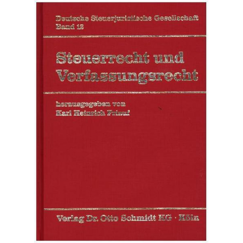 Steuerrecht und Verfassungsrecht