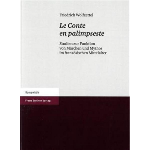 Friedrich Wolfzettel - Le Conte en palimpseste