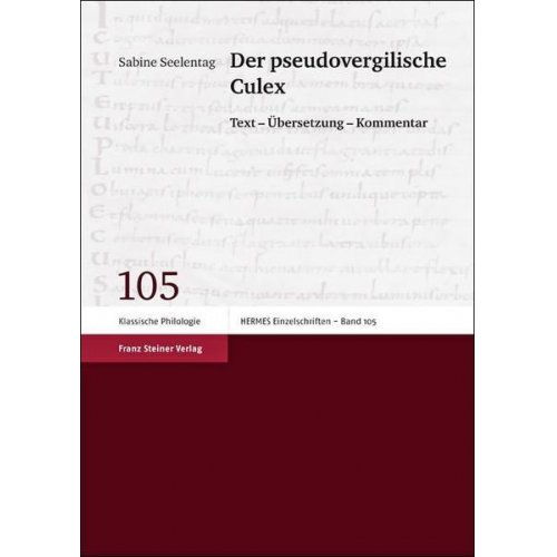 Sabine Seelentag - Der pseudovergilische Culex