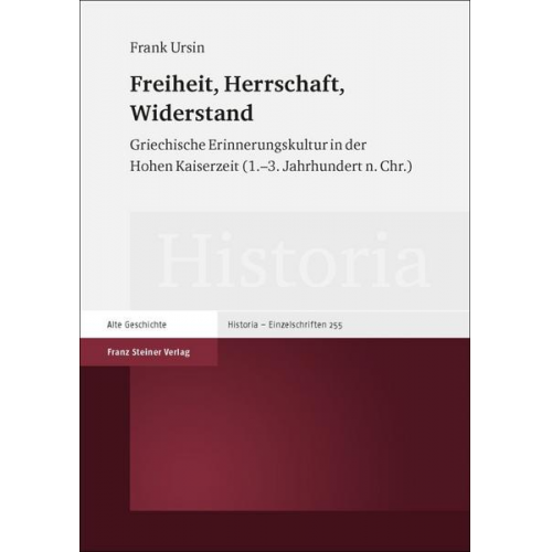 Frank Ursin - Freiheit, Herrschaft, Widerstand