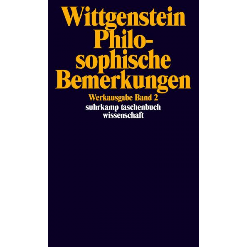 Ludwig Wittgenstein - Werkausgabe in 8 Bänden