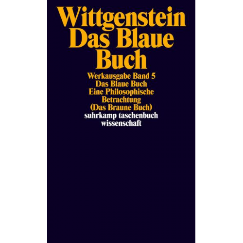 Ludwig Wittgenstein - Werkausgabe in 8 Bänden