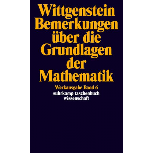 Ludwig Wittgenstein - Werkausgabe in 8 Bänden