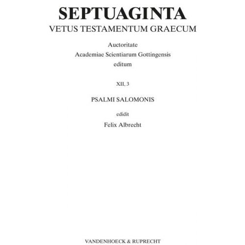 Septuaginta. Band 12,3