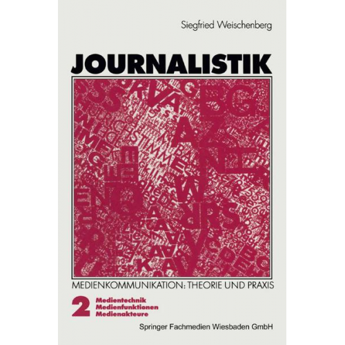 Siegfried Weischenberg - Journalistik