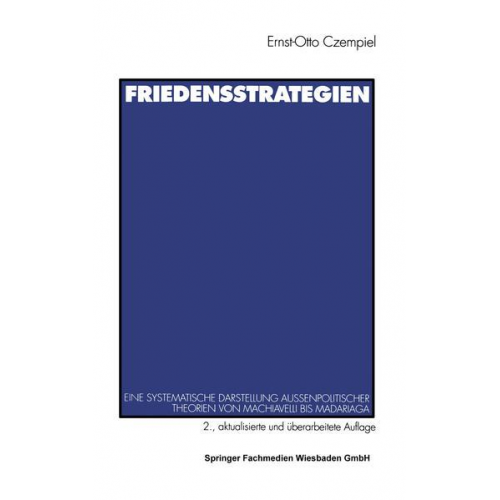 Ernst-Otto Czempiel - Friedensstrategien