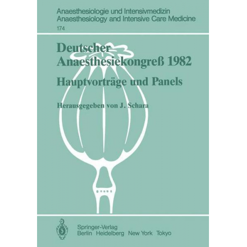 Deutscher Anaesthesiekongreß 1982