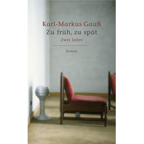 Karl-Markus Gauss - Zu früh, zu spät