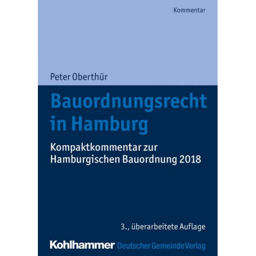 Peter Oberthür - Bauordnungsrecht in Hamburg