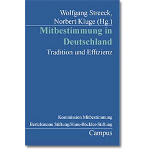 Wolfgang Streeck & Norbert Kluge - Mitbestimmung in Deutschland