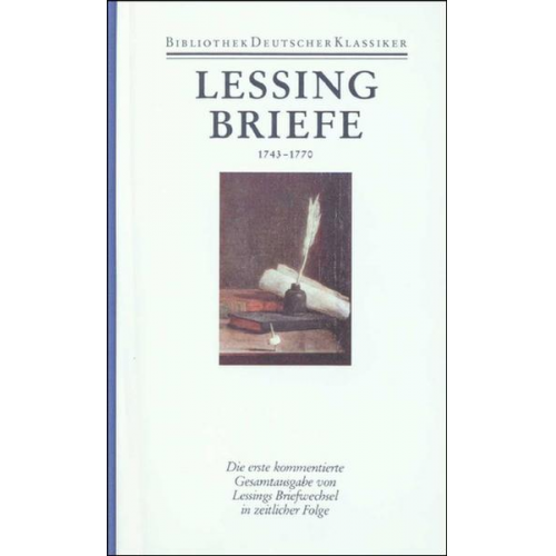 Gotthold Ephraim Lessing - Lessing, G: Werke 11/1-2/12 cpl.