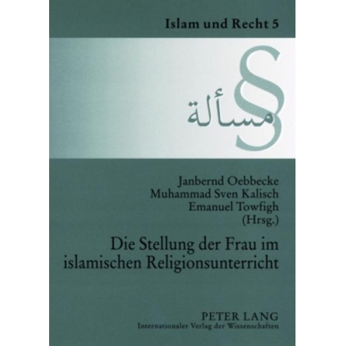 Die Stellung der Frau im islamischen Religionsunterricht