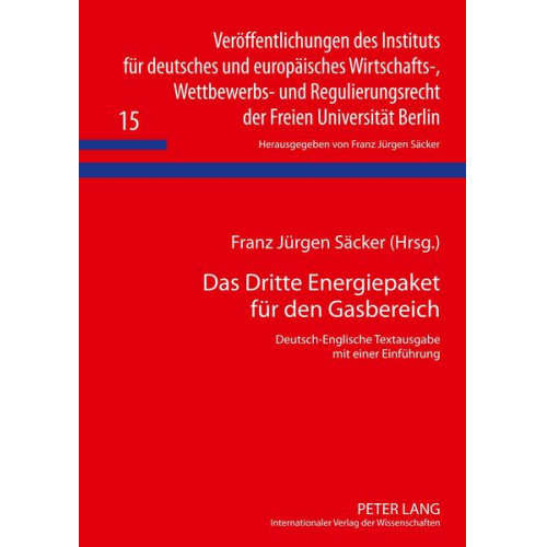 Das Dritte Energiepaket für den Gasbereich