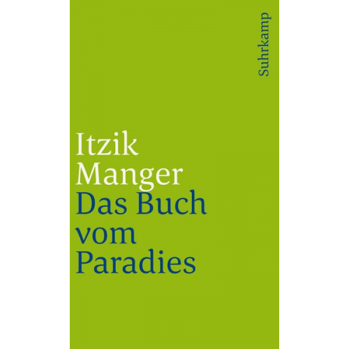 Itzik Manger - Das Buch vom Paradies