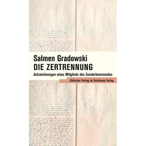 Salmen Gradowski - Die Zertrennung
