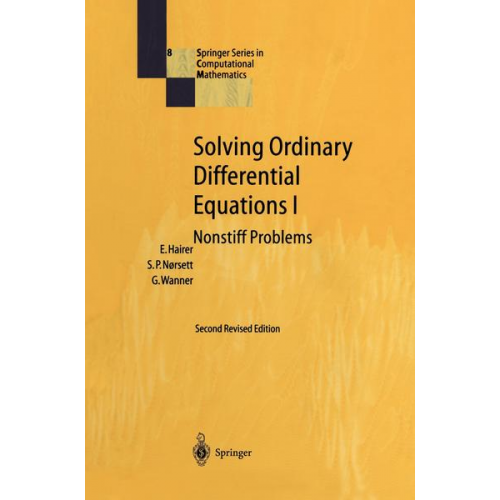 Ernst Hairer & Syvert P. Nørsett & Gerhard Wanner - Solving Ordinary Differential Equations I