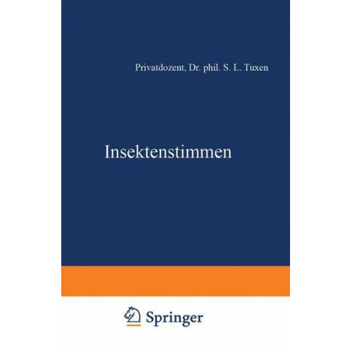 S.L. Tuxen - Insektenstimmen